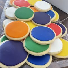 Plain Iced Sugar Cookies